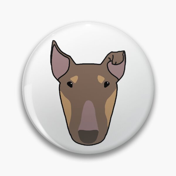 Item preview, Baz The Bull Terrier designed and sold by emilydevineart.