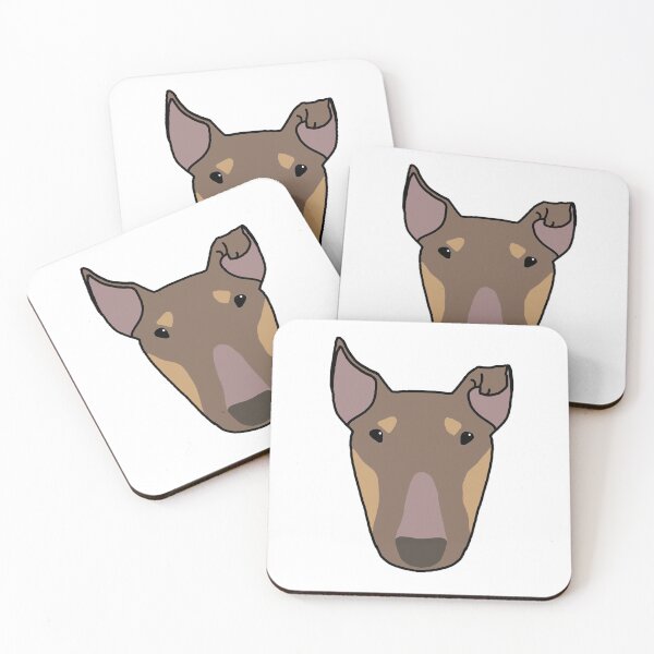 Item preview, Baz The Bull Terrier designed and sold by emilydevineart.