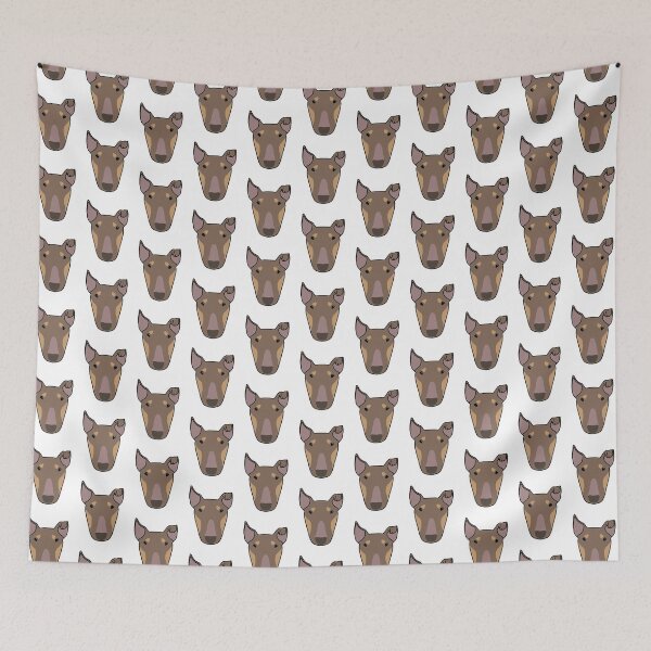 Item preview, Baz The Bull Terrier designed and sold by emilydevineart.
