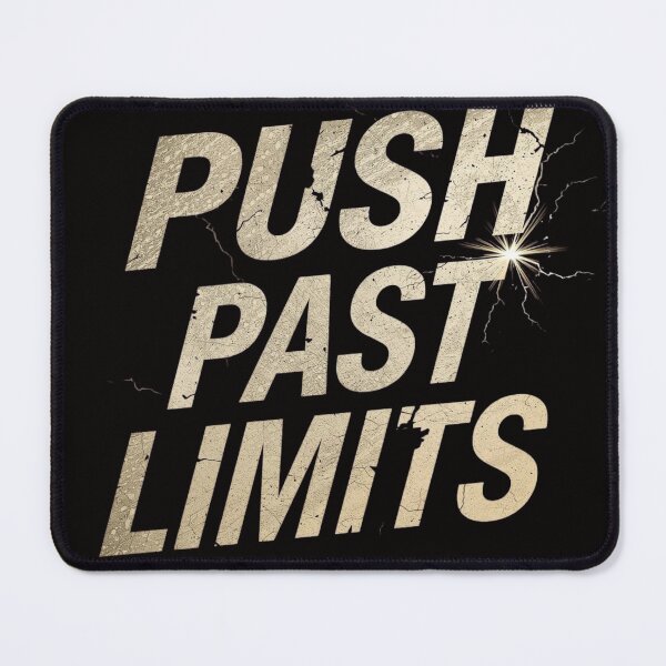 Item preview, Push Past Limits Gym Motivation Shirt | Workout Inspiration Tee designed and sold by guchieworldcollection.