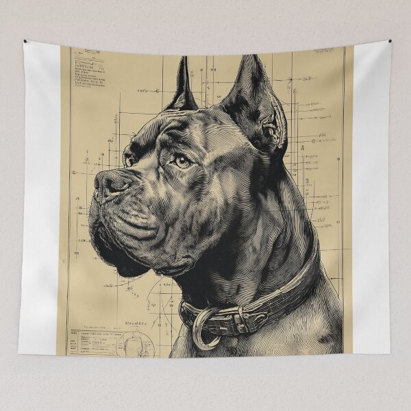 Item preview, Detailed Cane Corso Anatomical Study designed and sold by lautir.