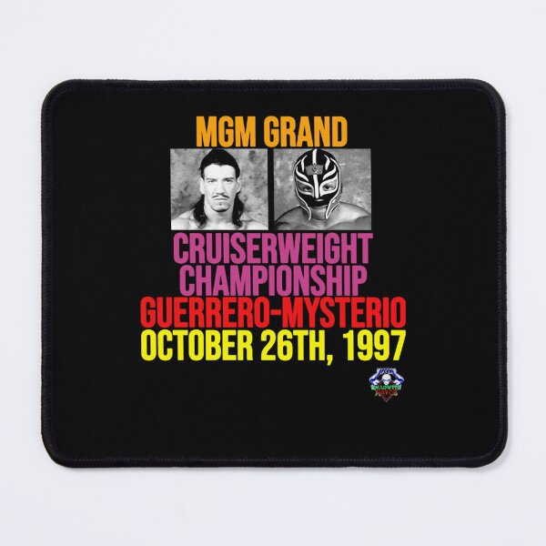 Item preview, Mgm Grand Cruiserweight Championship Guerrero - Mysterio 1997 designed and sold by Ibrahim777AA.