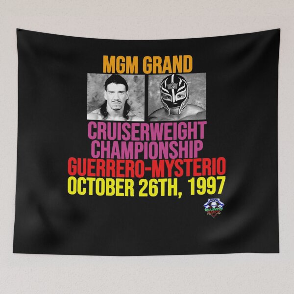 Item preview, Mgm Grand Cruiserweight Championship Guerrero - Mysterio 1997 designed and sold by Ibrahim777AA.