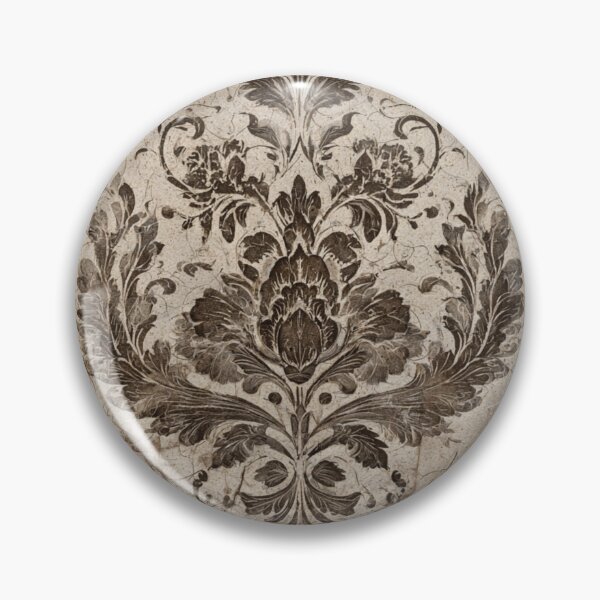 Item preview, Decoupage Vintage Brown Floral Damask 1900 Victorian Pattern designed and sold by GrinGalore.