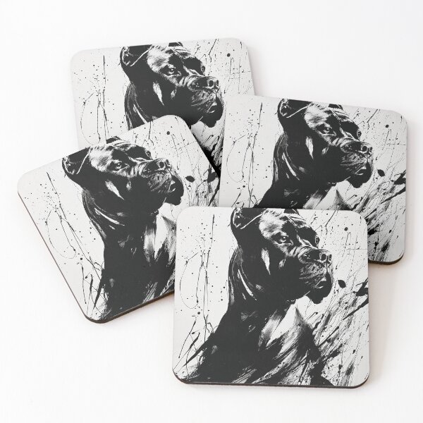 Item preview, Dynamic Ink Cane Corso Portrait designed and sold by lautir.