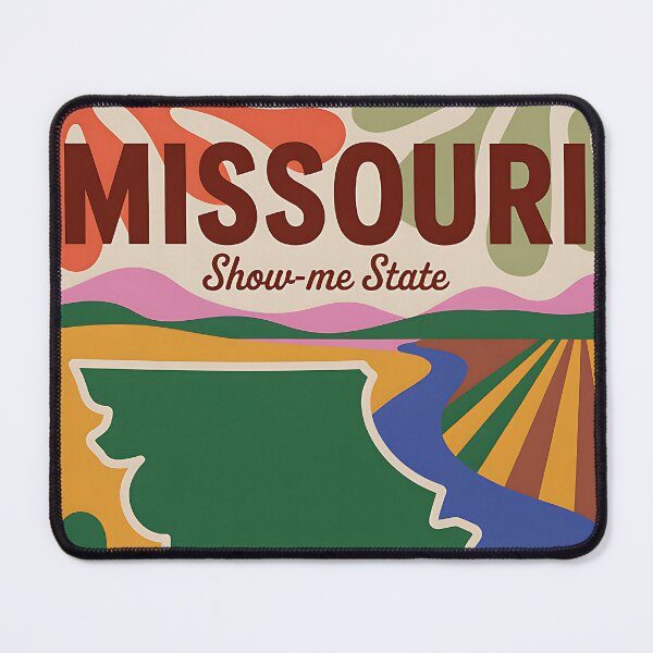 Item preview, Missouri - Travel Poster - USA designed and sold by PrintableTravel.