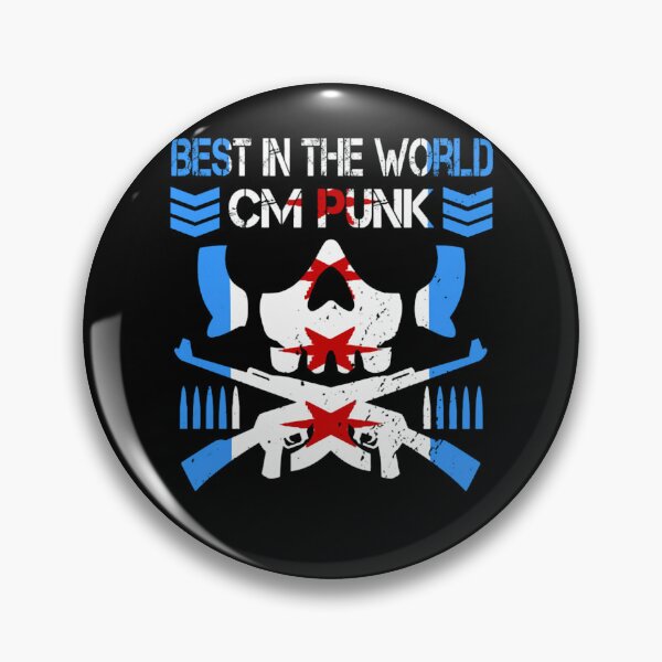 Item preview, Best In The World Cartoon CM Punk – Lightning Skull  designed and sold by Ibrahim777AA.