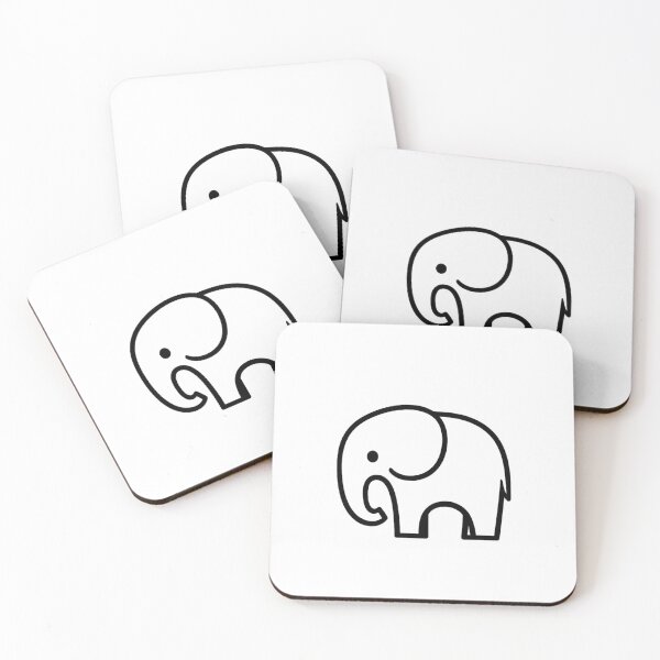 Item preview, Minimal Elephant Line Art – Scandinavian Minimalist Elephant Illustration | Modern Geometric Elephant Design designed and sold by ArtWaveStudio8.