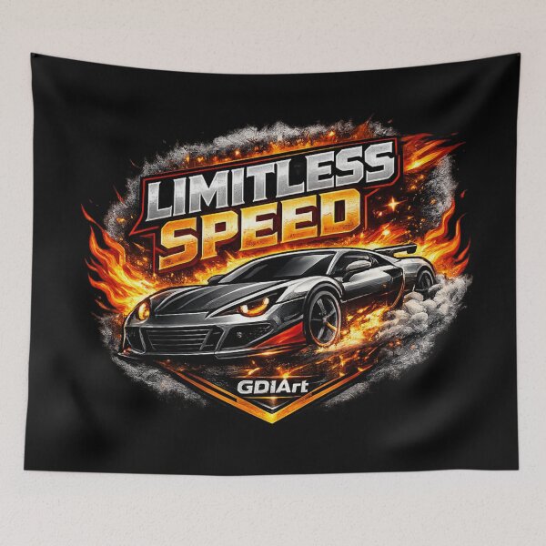 Item preview, Car Guy T-Shirt – LIMITLESS SPEED | Turbo Tofu Garage Racing Design designed and sold by GDIArt.
