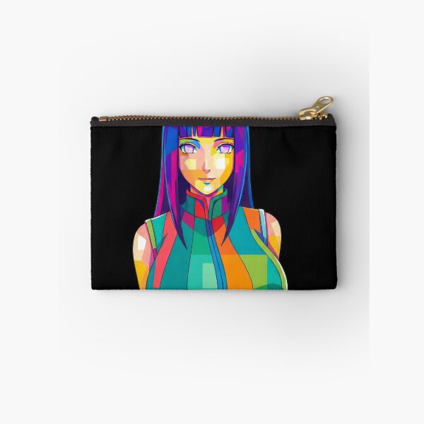 Item preview, Hinata Hyuga Colorful Pop Art designed and sold by sandrahofer-art.