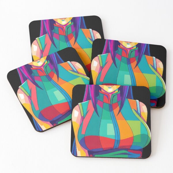 Item preview, Hinata Hyuga Colorful Pop Art designed and sold by sandrahofer-art.