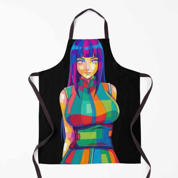Item preview, Hinata Hyuga Colorful Pop Art designed and sold by sandrahofer-art.