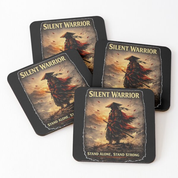 Item preview, Lone Samurai – Silent Warrior of Honor designed and sold by WittyWear Designs.