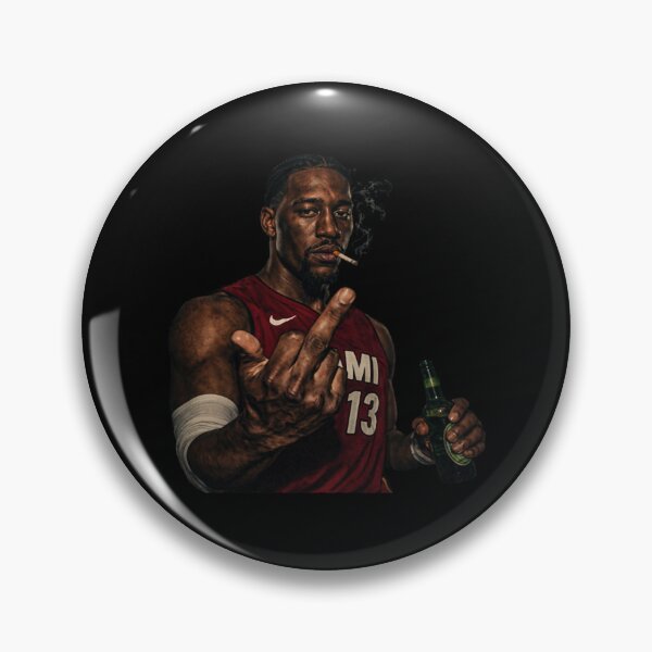 Item preview, Bam Adebayo Flipping The Bird Meme designed and sold by archiwyzardArt.