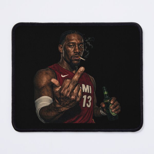 Item preview, Bam Adebayo Flipping The Bird Meme designed and sold by archiwyzardArt.
