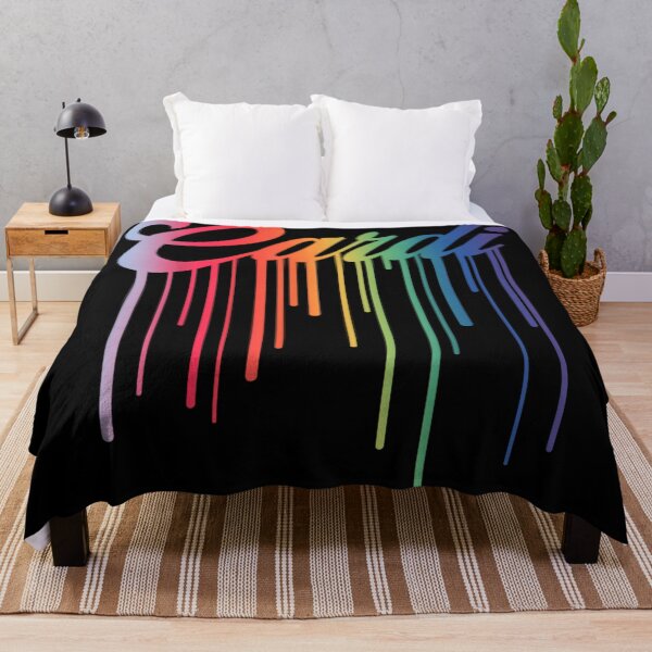 Item preview, Cardi Rainbow Drip Aesthetic Colorful Typography Art designed and sold by Phil Ben.