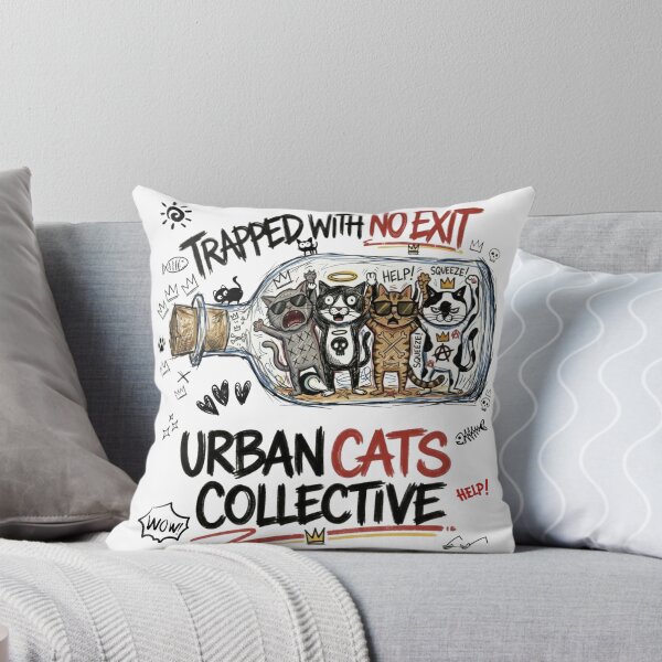 Item preview, Cats trapped in a bottle. designed and sold by taratyanprint.