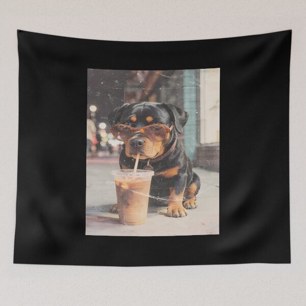 Item preview, Funny Rottweiler designed and sold by Lakatosarpad.