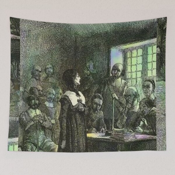 Item preview, Anne Hutchinson on Trial designed and sold by SharonTheFirst.
