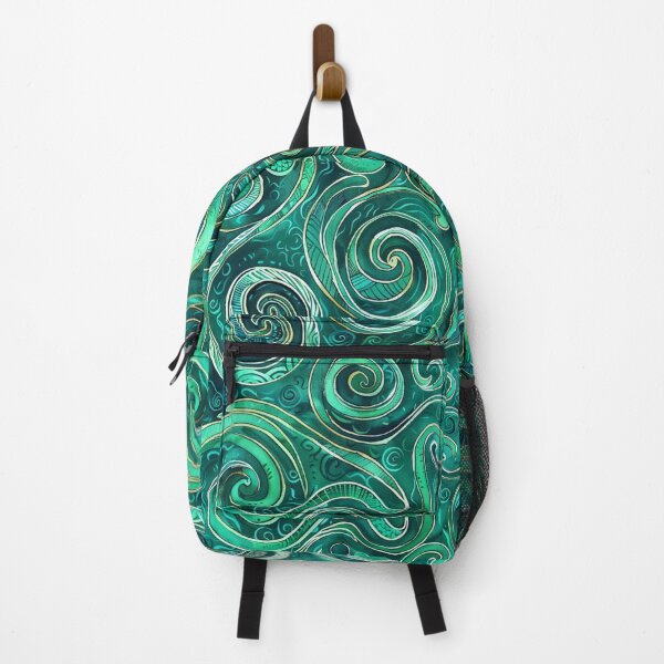 Item preview, New Zealand Māori Paua Pattern Koru Design 857 designed and sold by GrinGalore.