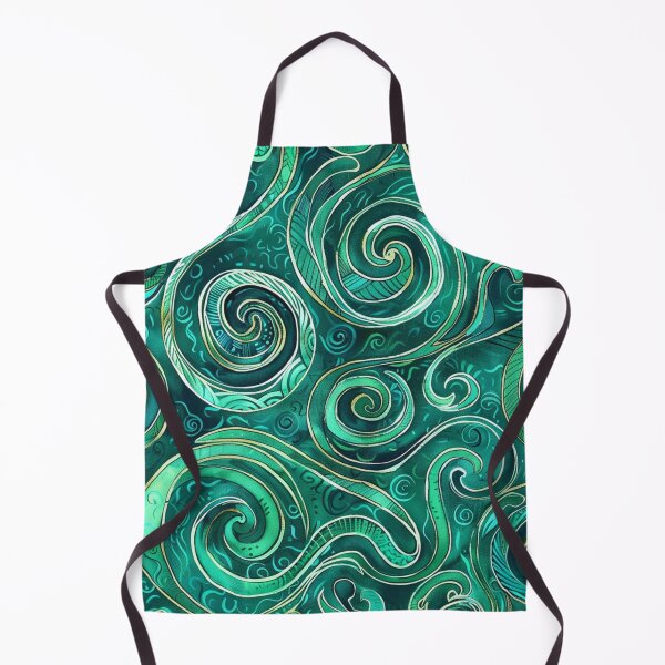 Item preview, New Zealand Māori Paua Pattern Koru Design 857 designed and sold by GrinGalore.