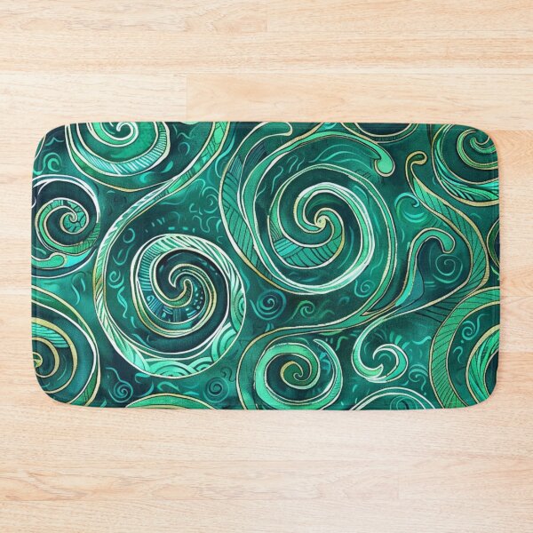 Item preview, New Zealand Māori Paua Pattern Koru Design 857 designed and sold by GrinGalore.