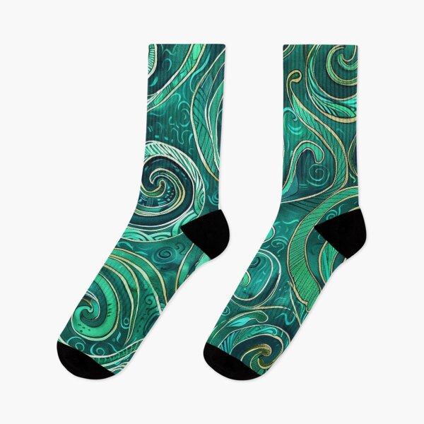 Item preview, New Zealand Māori Paua Pattern Koru Design 857 designed and sold by GrinGalore.