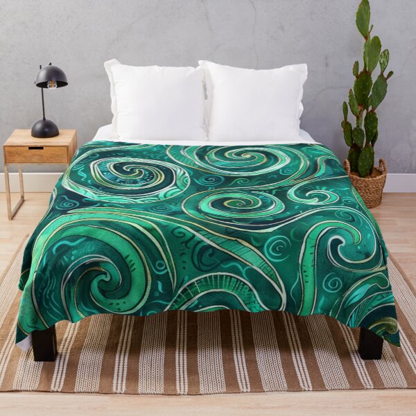 Item preview, New Zealand Māori Paua Pattern Koru Design 857 designed and sold by GrinGalore.