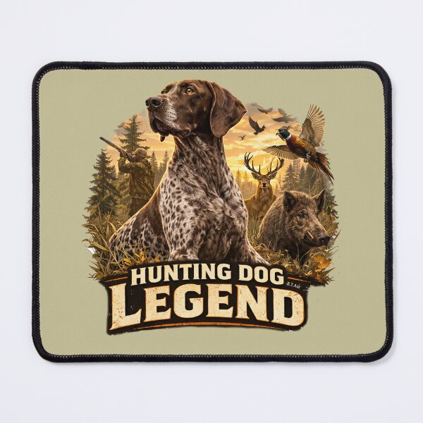 Item preview, German Shorthaired Pointer Hunting Scene – Hunter Dog Gift designed and sold by TammyHunterArt.