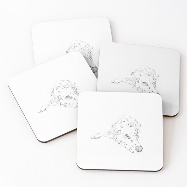 Item preview, Dalmatian Sketch - Minimalist Dog Portrait designed and sold by ArtofDogsbySeb.