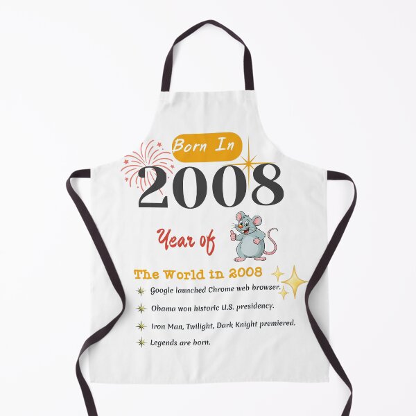 Item preview, 2008 Birthday Year Celebration Design | Minimalist Design designed and sold by CheersTOGETHER.