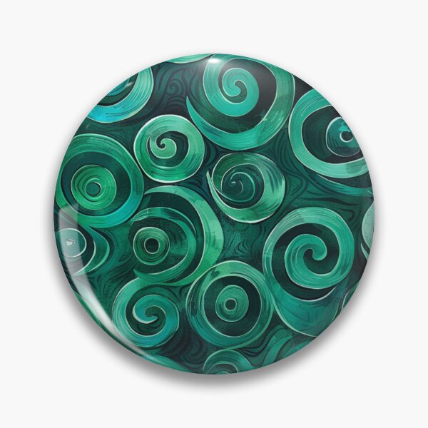 Item preview, New Zealand Māori Paua Pattern Koru Design 856 designed and sold by GrinGalore.