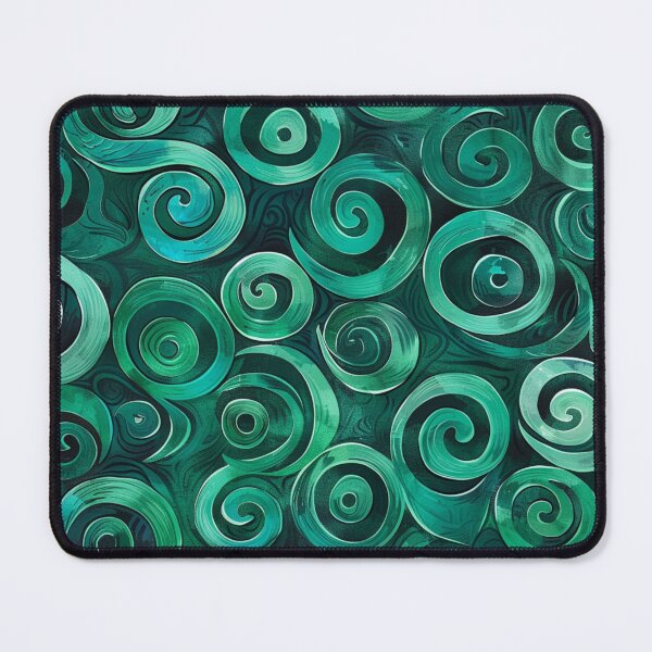 Item preview, New Zealand Māori Paua Pattern Koru Design 856 designed and sold by GrinGalore.