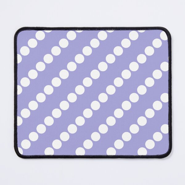 Item preview, White Polka Dots on Pastel Lilac(CL) designed and sold by POLKAIWERX.