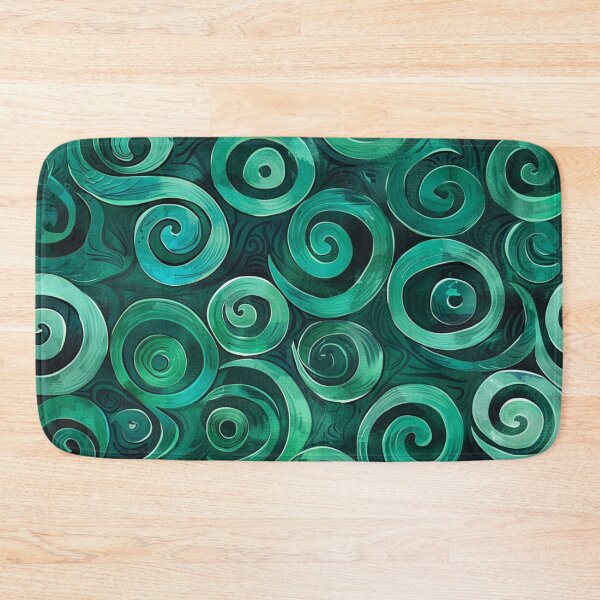 Item preview, New Zealand Māori Paua Pattern Koru Design 856 designed and sold by GrinGalore.