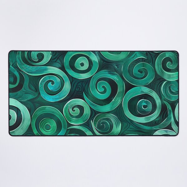Item preview, New Zealand Māori Paua Pattern Koru Design 856 designed and sold by GrinGalore.