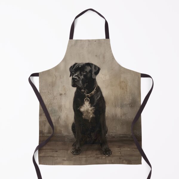 Item preview, Black Cane Corso with Golden Collar designed and sold by lautir.