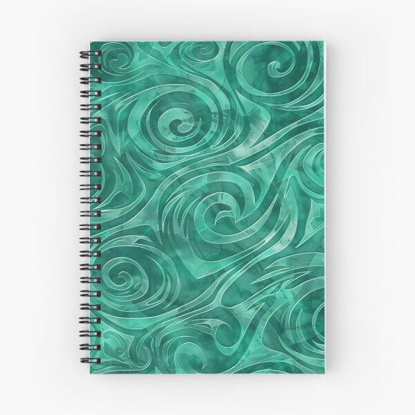 Item preview, New Zealand Māori Paua Pattern Koru Design 858 designed and sold by GrinGalore.