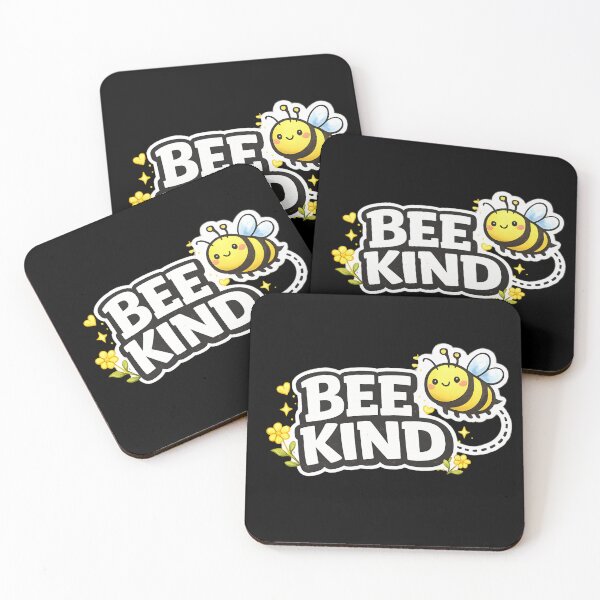 Item preview, Bee Kind Cute Bee Positive Quote designed and sold by Tropivaro.