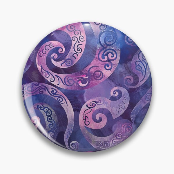 Item preview, New Zealand Māori Paua Pattern Koru Design 859 designed and sold by GrinGalore.