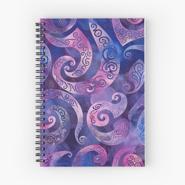 Item preview, New Zealand Māori Paua Pattern Koru Design 859 designed and sold by GrinGalore.