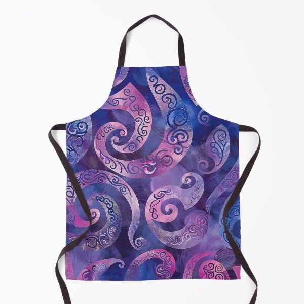 Item preview, New Zealand Māori Paua Pattern Koru Design 859 designed and sold by GrinGalore.