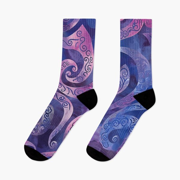 Item preview, New Zealand Māori Paua Pattern Koru Design 859 designed and sold by GrinGalore.