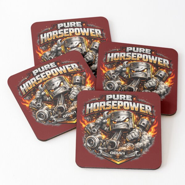 Item preview, Car Guy T-Shirt – PURE HORSEPOWER | Turbo Tofu Garage Racing Design designed and sold by GDIArt.