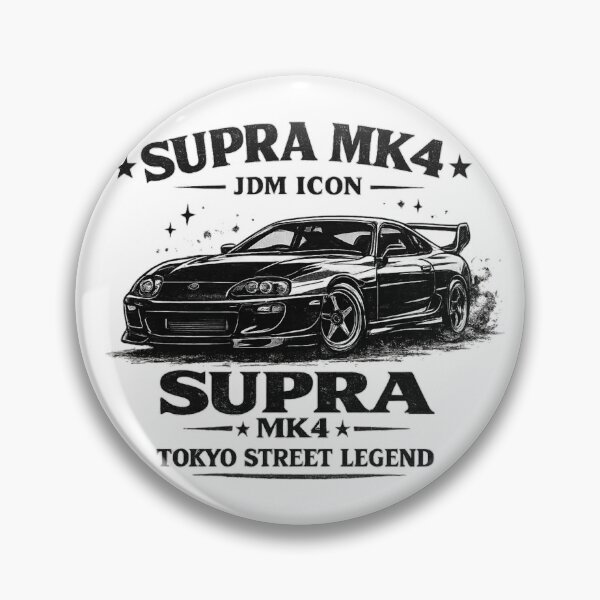 Item preview, Toyota Supra MK4 – JDM Street Legend Vintage Car Design designed and sold by SergeyDigital.