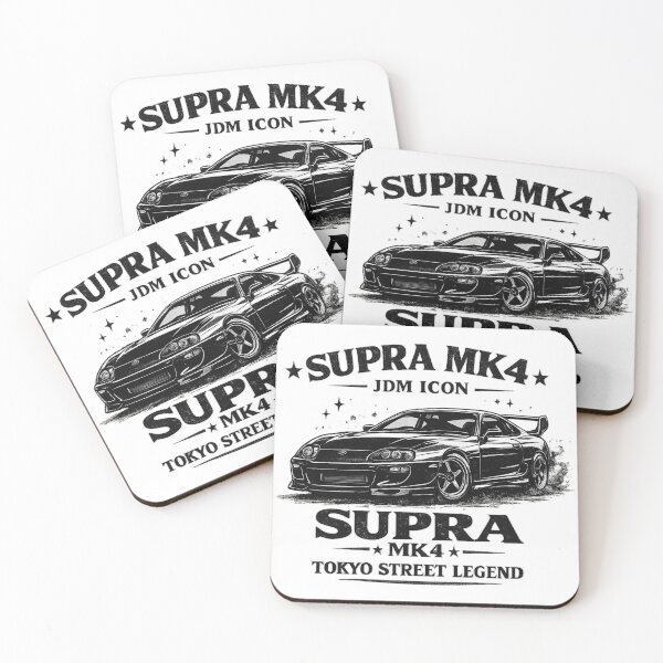 Item preview, Toyota Supra MK4 – JDM Street Legend Vintage Car Design designed and sold by SergeyDigital.