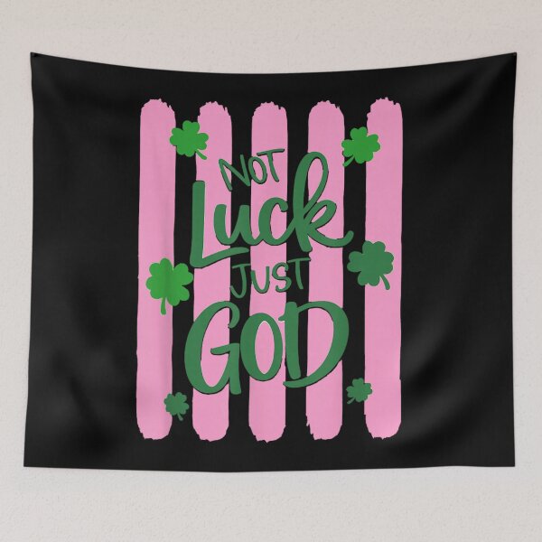 Item preview, Not Lucky Just God Christian St Patricks Faith Shirt designed and sold by Daisy Grimes.