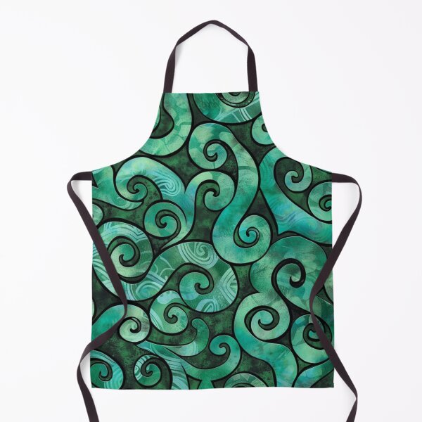 Item preview, New Zealand Māori Paua Pattern Koru Design 860 designed and sold by GrinGalore.