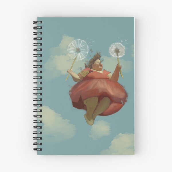 Item preview, Dandelion Flight – Surreal Woman Illustration designed and sold by jassoart.