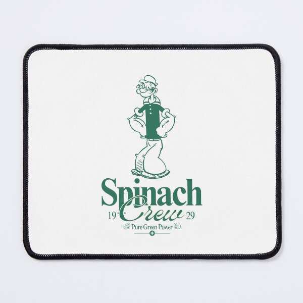 Item preview, Spinach Crew – Pure Green Power Vintage Sailor Strength Shirt designed and sold by Otaku Style.